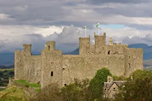 Images Dated 22nd October 2009: Harlech Castle, UNESCO World Heritage Site, Gwynedd, Wales, United Kingdom, Europe