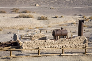 Cart Prints: Harmony Borax Works, Death Valley National Park