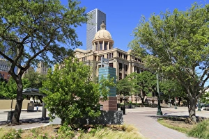 Texas Prints: Harris County 1910 Courthouse, Houston, Texas, United States of America, North America