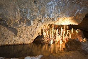 Caves Prints: Harrisons Cave, Barbados, Windward Islands, West Indies, Caribbean, Central America