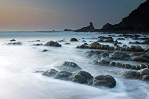 Quay Prints: Hartland Quay, Woolacombe, Devon, England, United Kingdom, Europe