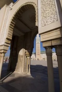 Images Dated 5th November 2007: Hassan II Mosque, Casablanca, Morocco, North Africa, Africa