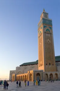 Images Dated 31st March 2009: Hassan II Mosque, Casablanca, Morocco, North Africa, Africa