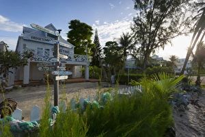 Bridgetown Prints: Hastings Beach House, Bridgetown, Christ Church, Barbados, West Indies, Caribbean