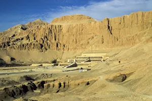 Relics Prints: Hatshepsut's Temple at Deir el-Bahari site
