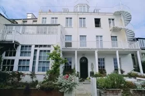 Pillar Collection: Hauteville House, home of Victor Hugo, Saint Peter Port, Guernsey, Channel Islands