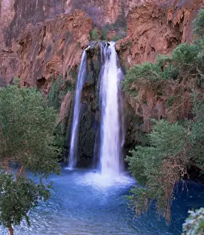 Ravine Prints: Havasu Falls, Grand Canyon, United States of America (U