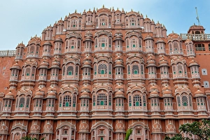 Royal Prints: Hawa Mahal (Palace of the Winds), Jaipur, Rajasthan, India
