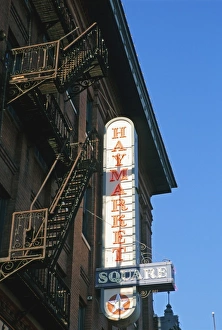 Fire Escapes Prints: Haymarket District