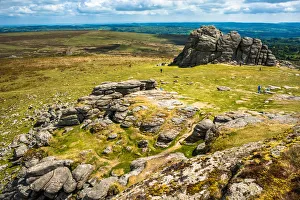 Haytor Rocks, Ilsington, Dartmoor National Park, Devon, England, United Kingdom, Europe
