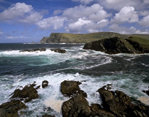 Head Land Prints: Headland and rough sea