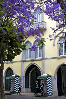 Sentry Box Prints: Headquarters of Carmo, Lisbon, Portugal, South West Europe