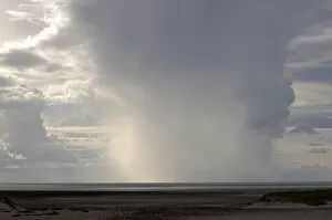 Images Dated 15th December 2008: Heavy rain over Etosha National Park, Namibia, Africa