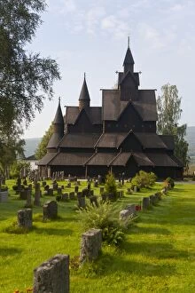Images Dated 7th August 2009: Heddal Stave church, Heddal, Norway, Scandinavia, Europe