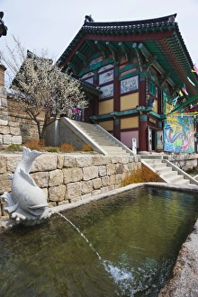 Bright Color Prints: Heian Buddhist temple, UNESCO World Heritage Site