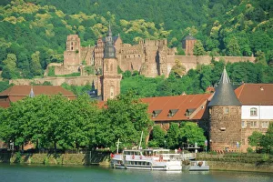 Spring Time Prints: Heidelberg Castle and the Neckar River
