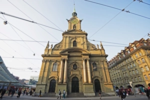 Bern Prints: Heiliggeistkirche (Holy Spirit Church), Bern, Switzerland, Europe