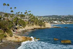 Surf Gallery: Heisler Park in Laguna Beach, Orange County, California, United States of America