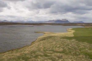 Helgafell lake near Stykkisholmur, Snaefellsnes Peninsula, Iceland, Polar Regions Helgafell lake near Stykkisholmur, Snaefellsnes Peninsula, Iceland, Polar Regions