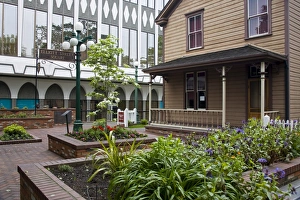 Vancouver Island Prints: Helmcken House, Royal British Columbia Museum, Victoria, Vancouver Island