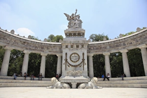 Mexico City Prints: Hemiciclo a Juarez, Benito Juarez Monument, Almeda, Historic District, Mexico City