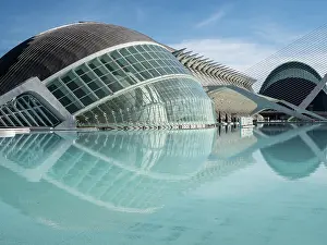 Entertainment Prints: Hemisferic, IMax cinema, City of Arts and Sciences, Valencia, Spain, Europe