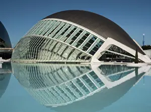 Entertainment Prints: Hemisferic, IMax cinema, City of Arts and Sciences, Valencia, Spain, Europe