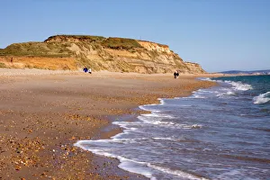 Leisure Activity Prints: Hengistbury Head and beach, Dorset, England, United Kingdom, Europe