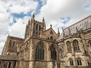 Events Prints: Hereford Cathedral, Hereford, Herefordshire, England, UK