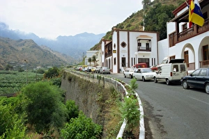 La Gomera Prints: Hermigua, La Gomera, Canary Islands, Spain, Atlantic, Europe
