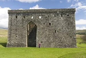 Images Dated 22nd May 2009: Hermitage Castle, northeast of Newcastleton, Scotland, United Kingdom, Europe