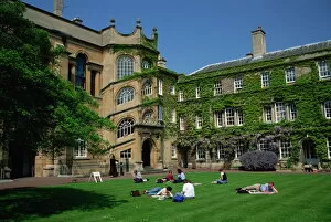 University Collection: Hertford College, Oxford, Oxfordshire, England, United Kingdom, Europe