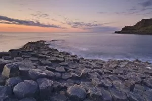 Images Dated 24th May 2008: Hexagonal basalt columns of the Giants Causeway, UNESCO World Heritage Site