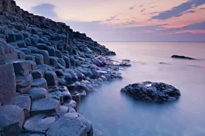 Images Dated 23rd May 2008: Hexagonal basalt columns of the Giants Causeway, UNESCO World Heritage Site