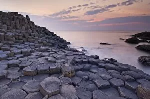 Images Dated 23rd May 2008: Hexagonal basalt columns of the Giants Causeway, UNESCO World Heritage Site