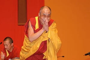 Images Dated 29th September 2009: H.H. Dalai Lama, Paris, France, Europe