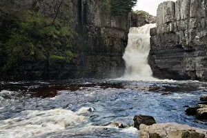 Flowing Water Gallery: High Force in Upper Teesdale, County Durham, England