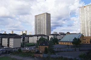 Flat Prints: High rise apartment buildings