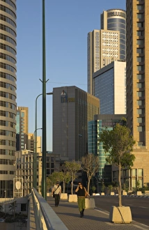 Tel Aviv Prints: High rising buildings and Sheraton City Tower hotel