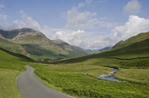 Streams Prints: The High Stile group from the Honister road, Lake District National Park