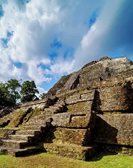 Landscaping Prints: High Temple, Lamanai Archaeological Reserve, Orange Walk District, Belize