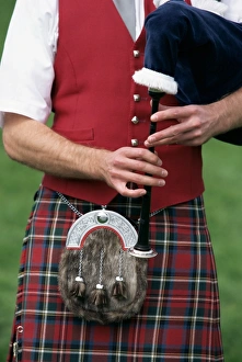 Melody Prints: Detail of Highland dress