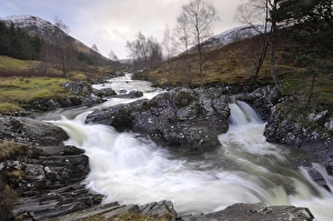 Images Dated 7th March 2008: Highland river near Glen Lyon, Perth and Kinross, Scotland, United Kingdom, Europe