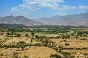 Eritrea Prints: The highlands of Eritrea near Keren, Eritrea, Africa