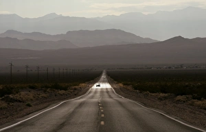 Expanse Prints: Highway 190 through Death Valley National Park, California, United States of America