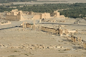 Syrian Prints: Hill top view