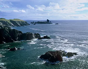 Shetland Prints: Hillswick Ness and The Drongs, Eshaness, Northmavine, Shetland Islands