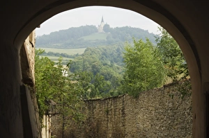 Slovak Republic Prints: Hilltop neo-Gothic church of Marianska Hora