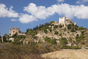Arta Prints: Hilltop town of Arta in the northeast of the island, Majorca, Balearic Islands