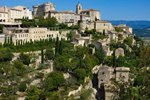 Vaucluse Prints: Hilltop village of Gordes, Vaucluse, Provence, France, Europe
